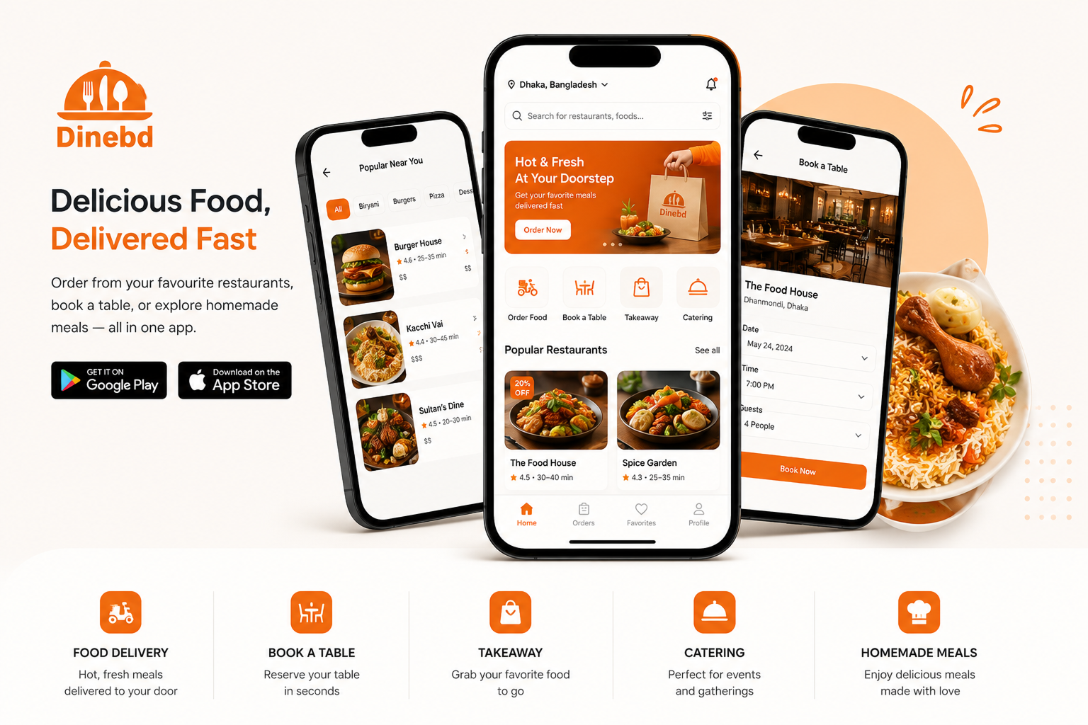 DineBD product preview