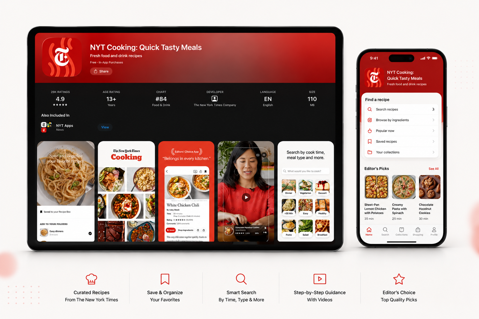 NYT Cooking product preview